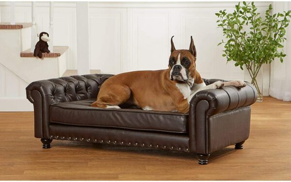 Edward Dog Sofa Bed Pu Leather, Sofa Bed In Spanish Translation