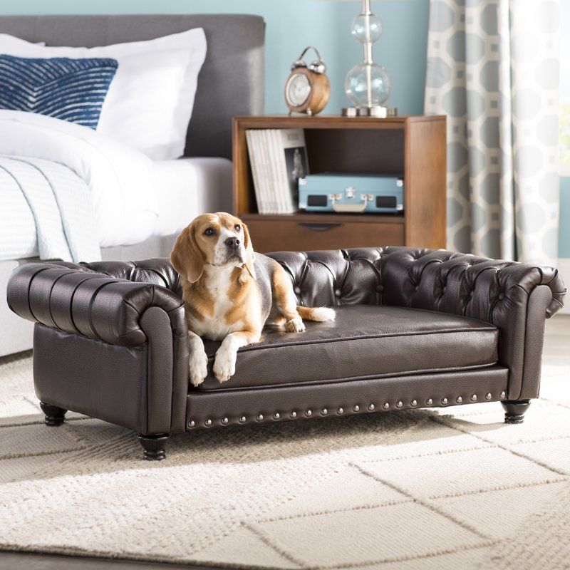 Edward Dog Sofa Bed PU Leather 2 