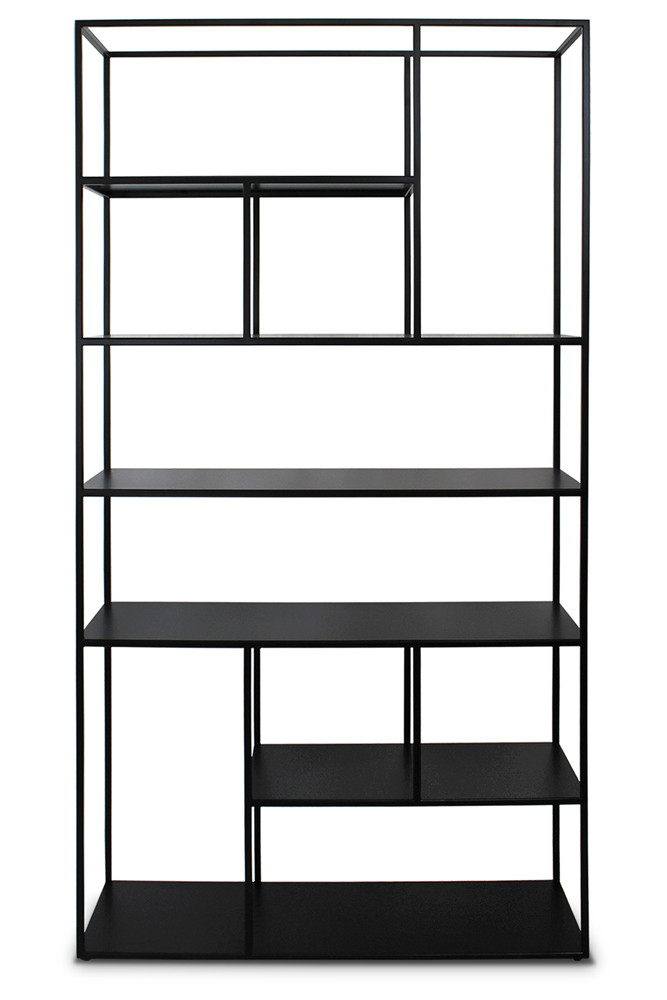 Melanie Steel Framed Book & Storage Shelf - Lifestyle Home