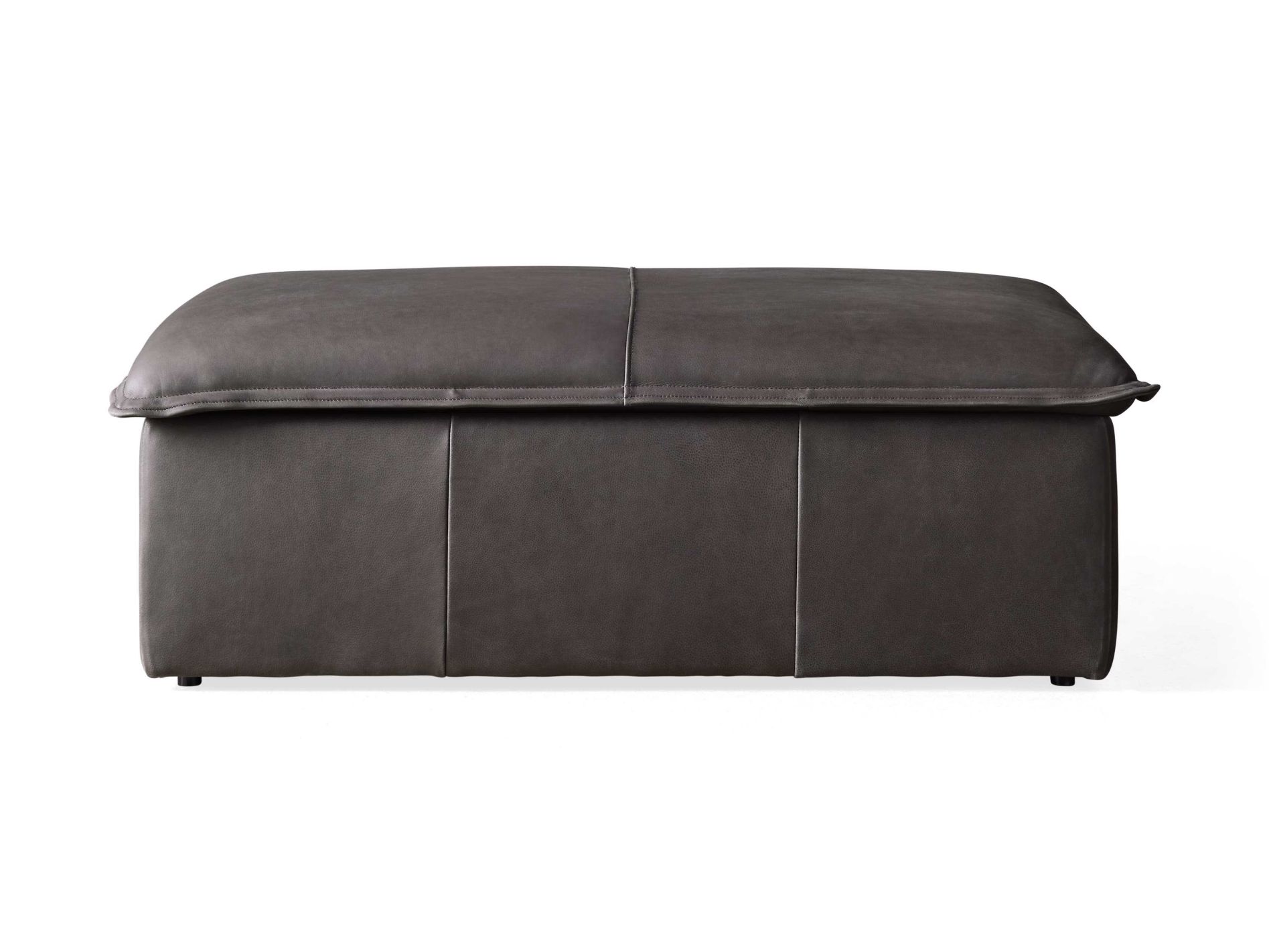 Leather deals storage ottoman