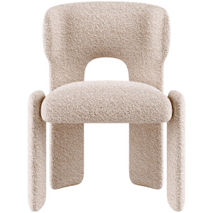 Boucle Dining Armchair