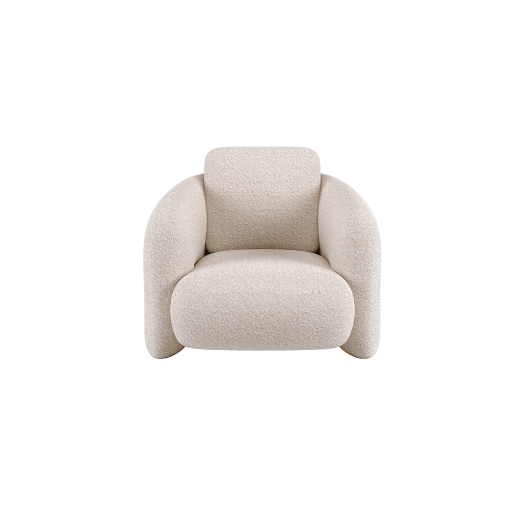 Boucle Lounge Chair – Lifestyle Home