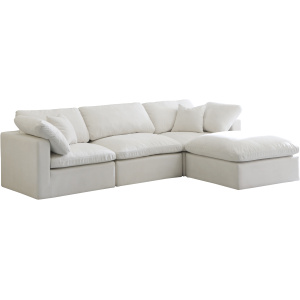 Justin 3pc Sectional with Ottoman