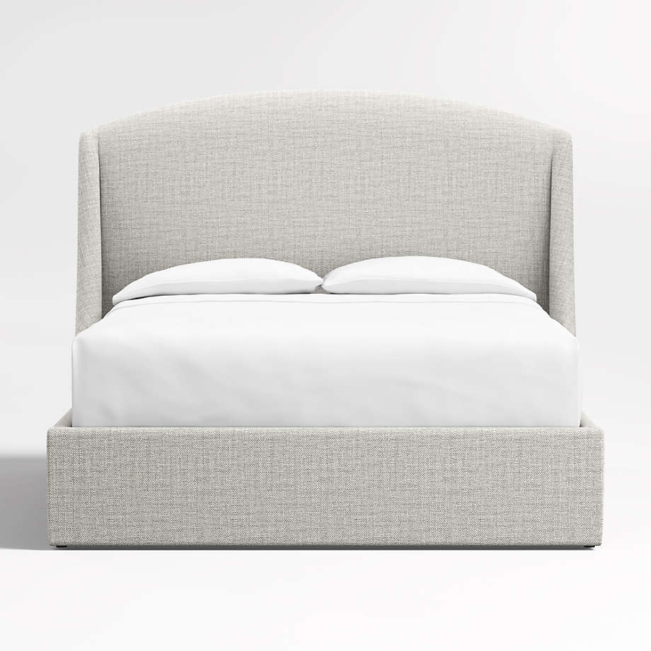 Delaila Upholstered Headboard and Base by Room Studio