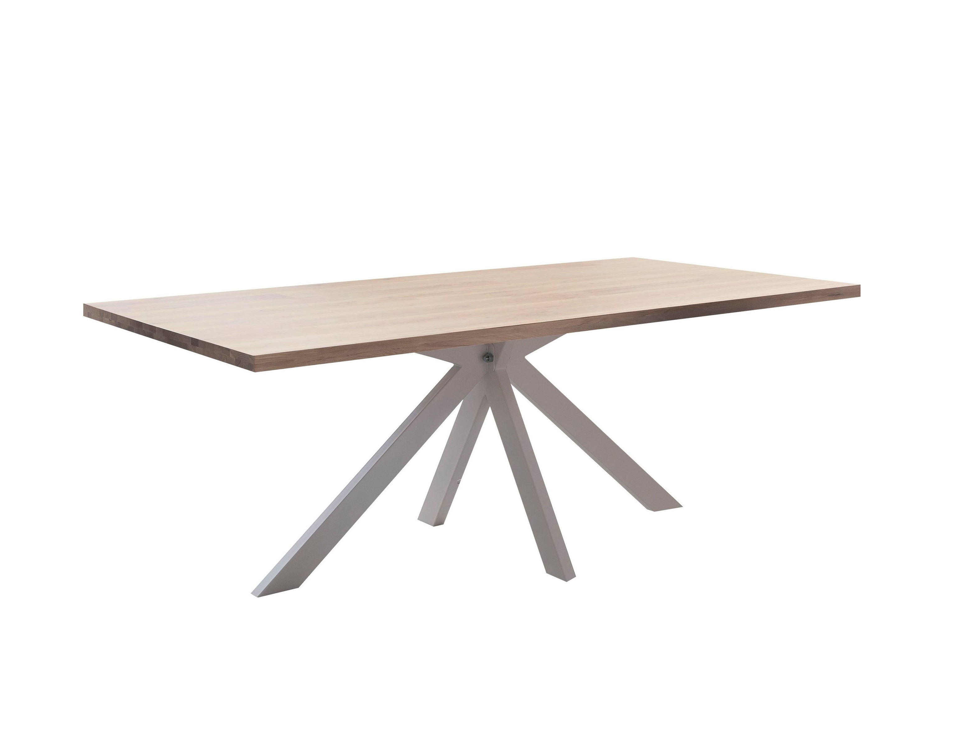 Dellrey Steel Framed Dining Table
