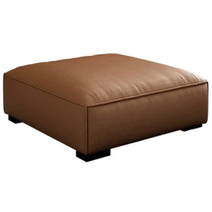 Lifestyle Signature Leather Ottoman