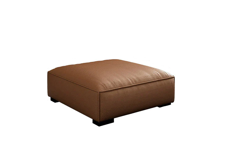Lifestyle Signature Leather Ottoman