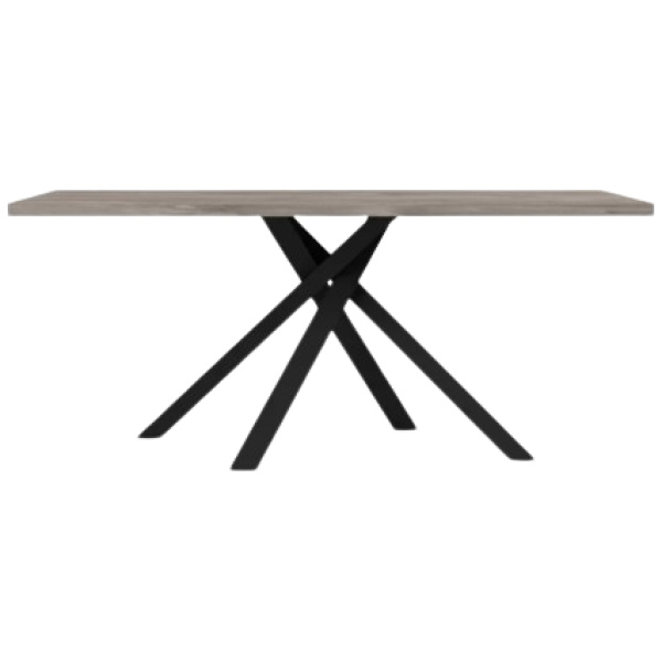 Andrew Steel Framed Dining Table