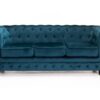 Archie Chesterfield 3 Seater Velvet Sofa